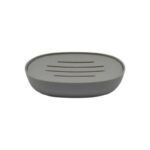 Σαπουνοθήκες μπάνιου πλαστικές - Σετ 9pcs - Grey - 21592