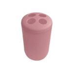 Θήκες οδοντόβουρτσας πλαστικές σε σετ 5Χ - Pink - 21758