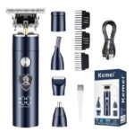 Κουρευτική μηχανή - 5in1 - KM-257 - Barber - Kemei - Image 2