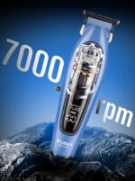 Κουρευτική μηχανή - KM-1739 - Kemei - Blue - Image 3