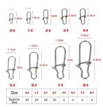 Σετ παραμάνες ψαρέματος σε θήκη - 100pcs - 831810 - Image 2