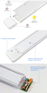 Μπάρα φωτισμού LED - Tube - 24W - 60cm - 431750 - Image 2