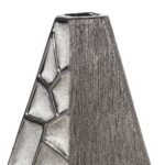 Βάζο Κεραμικό Ασημί χρώμα 24X9X47Cm 24X9X47Cm - 1 τεμ. - Image 4