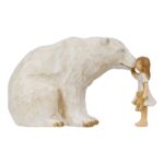 Φιγούρα Bear Child "Animal Lover" Child Motif Πολυρεζίνη Ecru PU 20x10x11.5cm - 1 τεμ. - Image 5