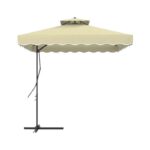 Ομπρέλα κήπου κρεμαστή - YB3099 - 585359 - Beige