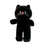 Λούτρινο κουκλάκι Γατάκι - 31cm - 660044 - Black