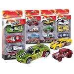 Σετ 3 Οχήματα die Cast Metal Free Wheels 22x9x4,5cm ToyMarkt 913361 - 1 τεμ.