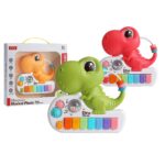 Πιάνο Αστείο Δεινοσαυράκι Μπαταρίας 26x25x5cm ToyMarkt 96187 - 1 τεμ.