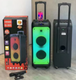 Φορητό ηχείο subwoofer με μικρόφωνο Karaoke - QS-8605 - 813157 - Image 2