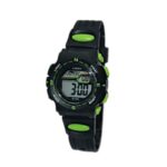 Παιδικό ψηφιακό ρολόι χειρός - WF85 - Lasika - 115147 - Black/Green