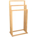 Κρεμάστρα Πετσετών Μπαμπού 42x24x81.5cm - 1 τεμ.