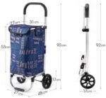Υφασμάτινο καρότσι λαϊκής - ZZ602 - 981294 - Black - Image 2