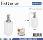 Θήκες κρεμοσάπουνου Dispenser πλαστικές - Σετ 5pcs - White - 21535 - Image 2