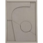 Διακοσμητικό Τοίχου ArteLibre Μπεζ Χαρτί 30x3x40cm - 1 τεμ.