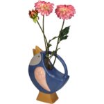 Βάζο ArteLibre Πουλί Πολύχρωμο Κεραμικό 18x9.7x24cm - 1 τεμ. - Image 4