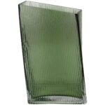 Βάζο ArteLibre Πράσινο Γυαλί 14x9x25cm - 1 τεμ.