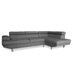 CORNER GREY ΥΦΑΣΜΑ ΚΑΝΑΠΕΣ ΑΡΙΣΤΕΡΗ ΓΩΝΙΑ 250X153X80εκ. - Image 2