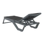 RIO PRO ΞΑΠΛΩΣΤΡΑ DARK GREY/BLACK ΠΟΛ/ΝΙΟΥ 190X70X33εκ. - Image 3