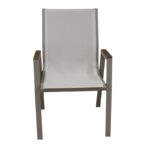 SELBY CAPPUCCINO/WHITE TEXT ΜΕΤΑΛΛΙΚΗ ΠΟΛ/ΝΑ 56Χ64Χ90εκ. - Image 2
