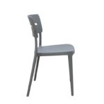 EMILY DARK GREY ΚΑΡΕΚΛΑ ΠΟΛ/ΝΙΟΥ 43.5X51X80εκ. - Image 3