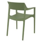 TULUM OLIVE GREEN ΠΟΛΥΘΡΟΝΑ ΠΟΛ/ΝΙΟΥ 55X52X79εκ. - Image 2