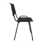 MILOS PP ΜΑΥΡΟ ΚΑΡΕΚΛΑ ΒΑΦΗΣ 55X57X80.5εκ. - Image 3