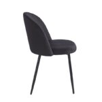 RIO BLACK VELVET ΥΦΑΣΜΑ ΚΑΡΕΚΛΑ ΜΕΤΑΛΛΙΚΗ 50X52X81εκ. - Image 3