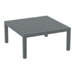 PORTOFINO LOUNGE ΤΡΑΠΕΖΙ DARK GREY 70X70X33εκ. ΠΟΛ/ΝΙΟΥ