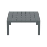 PORTOFINO LOUNGE ΤΡΑΠΕΖΙ DARK GREY 70X70X33εκ. ΠΟΛ/ΝΙΟΥ - Image 2