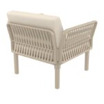 PORTOFINO LOUNGE ΠΟΛΥΘΡΟΝΑ TAUPE/ΜΑΞ. BEIGE ΠΟΛ/ΝΙΟΥ 90X80Χ69εκ. - Image 2