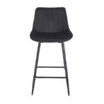 REPO BLACK VELVET ΥΦΑΣΜΑ 66εκ. ΣΚΑΜΠΟ ΜΕΤΑΛΛΙΚΟ 48X49X66-96εκ. - Image 2