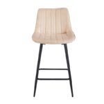 REPO BEIGE VELVET ΥΦΑΣΜΑ 66εκ. ΣΚΑΜΠΟ ΜΕΤΑΛΛΙΚΟ 48X49X66-96εκ. - Image 2