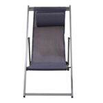 DEVIN ΣΕΖΛΟΝΓΚ GREY ΑΛΟΥΜΙΝΙΟΥ 58X95-102X78-95εκ. - Image 3