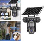 Ηλιακή κάμερα ασφαλείας IP τριπλή - 4G - Security Camera - Q20 - 020331 - Image 3