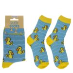 Κάλτσες Πάπιες Κίτρινο/Μπλε 70% Βαμβάκι/25% Polyester/5% Ελαστάνη Μέγεθος 36-42 - 1 τεμ.