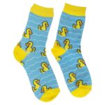 Κάλτσες Πάπιες Κίτρινο/Μπλε 70% Βαμβάκι/25% Polyester/5% Ελαστάνη Μέγεθος 36-42 - 1 τεμ. - Image 3