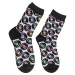 Κάλτσες Δίσκοι Βινυλίου Μαύρο 70% Βαμβάκι/25% Polyester/5% Ελαστάνη Μέγεθος 42-46 - 1 τεμ. - Image 3