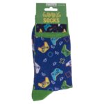 Κάλτσες Gaming Μπλε/Πράσινο 70% Βαμβάκι/25% Polyester/5% Ελαστάνη Μέγεθος 42-46 - 1 τεμ. - Image 2
