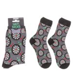 Κάλτσες Βελάκια Γκρι/Μαύρο 70% Βαμβάκι/25% Polyester/5% Ελαστάνη Μέγεθος 42-46 - 1 τεμ.
