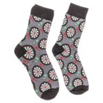 Κάλτσες Βελάκια Γκρι/Μαύρο 70% Βαμβάκι/25% Polyester/5% Ελαστάνη Μέγεθος 42-46 - 1 τεμ. - Image 3