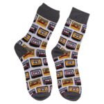 Κάλτσες Κασέτα Γκρι/Λευκό 70% Βαμβάκι/25% Polyester/5% Ελαστάνη Μέγεθος 42-46 - 1 τεμ. - Image 3