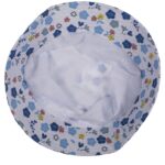 Καπέλο Παιδικό Λουλούδια Αδιάβροχο 100% Polyester Μέγεθος One Size 18cm Σε 2 Χρώματα - 1 τεμ. - Image 4