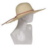 Καπέλο Ψάθινο Με Χρωματιστή Λωρίδα 98% Ψάθα/2% Polyester Μέγεθος One Size 44x44x12cm - 1 τεμ. - Image 6