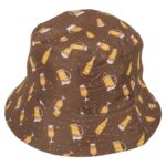 Καπέλο Μπύρα Καφέ/Πορτοκαλί 100% Polyester Μέγεθος One Size - 1 τεμ. - Image 2
