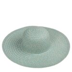 Καπέλο Ψάθινο Χρωματιστό 35% Polyester/65% Ψάθα Μέγεθος One Size 44x44x12cm Σε 2 Χρώματα - 1 τεμ. - Image 5