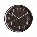 Ρολόι τοίχου - 250mm - 025048 - Dark Brown