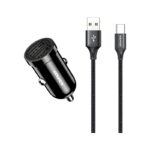Φορτιστής αναπτήρα αυτοκινήτου Quick Charger με καλώδιο φόρτισης TypeC - C-826T - AWEI - 099691