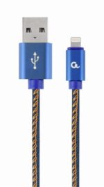 ΚΑΛΩΔΙΟ ΕΠΕΝΔΥΣΗ JEANS USB TO LIGHTNING 1M