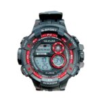 Ψηφιακό ρολόι χειρός - NJ806 - 115179 - Black/Red