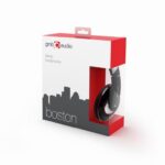 GEMBIRD HEADSET BOSTON ΜΑΥΡΟ ΜΕ ΚΟΚΚΙΝΟ MHS-BOS - Image 4